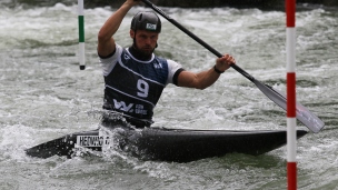 ICF Canoe Slalom World Cup Pau France Grzegorz Hedwig