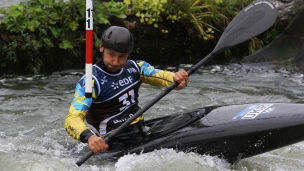 ICF Canoe Slalom World Cup Pau France Igor Tsviet