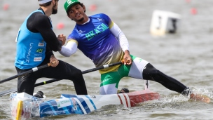 2019 ICF Sprint World Cup 1 Poznan Poland Isaquias QUEIROZ DOS SANTOS Brazil-Martin FUKSA Czech republic