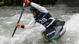 ICF Canoe Slalom World Cup Pau France Jake Cochrane