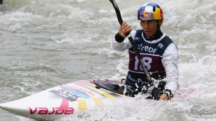 ICF Canoe Slalom World Cup Pau France Jana Dukatova