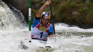 2021 ICF Canoe Kayak Slalom World Cup La Seu D&#039;urgell Spain Jessica FOX