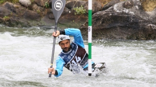 ICF Canoe Slalom World Cup Pau France Joan Crespo