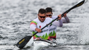 2022 ICF Canoe Sprint &amp;amp; Paracanoe World Cup Poznan Poland Joao RIBEIRO, Messias BAPTISTA