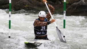 ICF Canoe Slalom World Cup Pau France Jules Bernardet