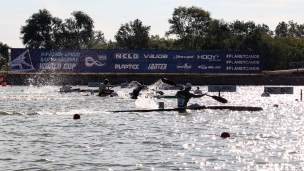 2020 ICF Canoe Sprint World Cup Szeged Hungary K1 Men 200m Heat III