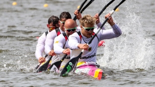 2019 ICF Sprint World Cup 1 Poznan Poland K4 Men Germany