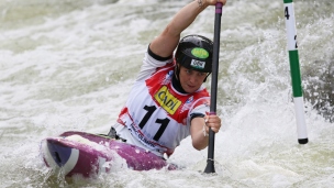 2021 ICF Canoe Kayak Slalom World Cup La Seu D&#039;urgell Spain Kimberley Woods