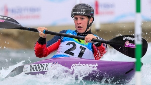2019 ICF Canoe Slalom World Cup 1 London Kimberley WOODS Great Britain