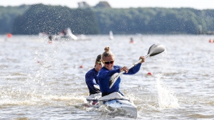 2021 ICF Sprint &amp;amp;amp;amp;amp;amp; Paracanoe World Championships Copenhagen Kristina KOVNIR, Anastasiia DOLGOVA