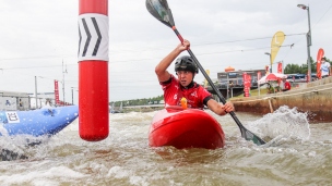 2021 ICF Canoe Slalom World Cup Markkleeberg Kseniia KRYLOVA