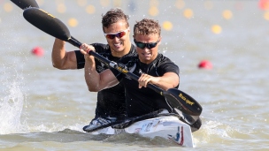 2019 ICF Canoe Sprint World Championships Szeged Hungary Kurtis IMRIE, Max BROWN