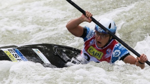 2021 ICF Canoe Kayak Slalom World Cup La Seu D&#039;urgell Spain Laia Sorribes