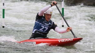 ICF Canoe Slalom World Cup Pau France Lois Betteridge