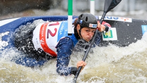 2019 ICF Canoe Slalom World Cup 5 Prague Lucie BAUDU