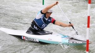 ICF Canoe Slalom World Cup Pau France Lucie Prioux