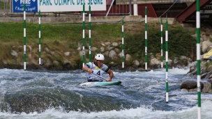 2021 ICF Canoe Kayak Slalom World Cup La Seu D&#039;urgell Spain Luka Bozic