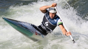 2021 ICF Canoe Slalom World Cup Pau France Luka Bozic