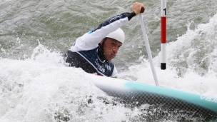 ICF Canoe Slalom World Cup Pau France Luka Bozic