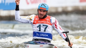 2021 ICF Canoe Slalom World Cup Prague Lukas ROHAN