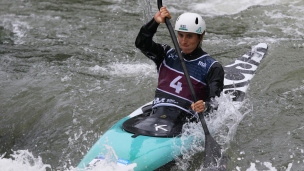 ICF Canoe Slalom World Cup Pau France Luuka Jones