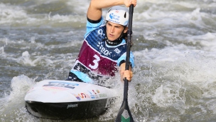 2021 ICF Canoe Slalom World Cup Pau, France Maialen Chourraut