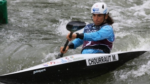 ICF Canoe Slalom World Cup Pau France Maialen Chourraut