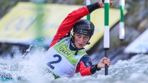 2019 ICF Canoe Slalom World Championships La Seu d&amp;amp;#039;Urgell Spain Mallory FRANKLIN