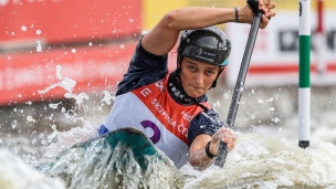 2021 ICF Canoe Slalom World Cup Prague Mallory FRANKLIN