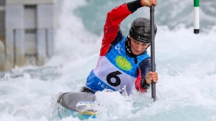 2019 ICF Canoe Slalom World Cup 1 London Mallory FRANKLIN Great Britain