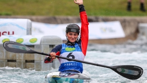 2019 ICF Canoe Slalom World Cup 1 London Mallory FRANKLIN Great Britain