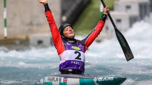 2019 ICF Canoe Slalom World Cup 1 London Mallory Franklin Great Britain