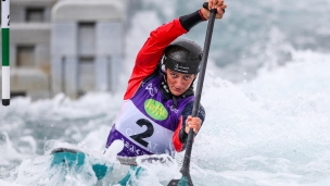 2019 ICF Canoe Slalom World Cup 1 London Mallory Franklin Great Britain