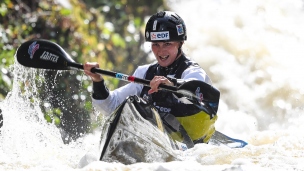 2022 ICF WILDWATER CANOEING WORLD CHAMPIONSHIPS, Treignac FRANCE Manon HOSTENS