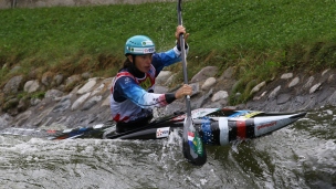2021 ICF Canoe Kayak Slalom World Cup La Seu D&#039;urgell Spain Marie-Zelia Lafont