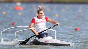 2020 ICF Canoe Sprint World Cup Szeged Hungary Mariia NIKIFOROVA