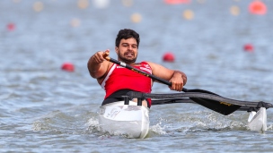 2020 ICF Canoe Sprint World Cup Szeged Hungary Markus Mendy SWOBODA