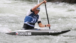 ICF Canoe Slalom World Cup Pau France Martina Satkova