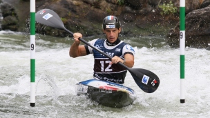 ICF Canoe Slalom World Cup Pau France Mathieu Biazzizo