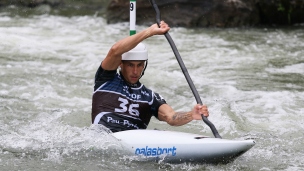 ICF Canoe Slalom World Cup Pau France Mathieu Desnos