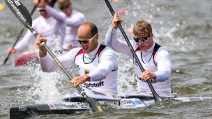 2019 ICF Sprint World Cup 1 Poznan Poland Max HOFF-Jacob SCHOPF Germany