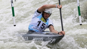 2021 ICF Canoe Kayak Slalom World Cup La Seu D&#039;urgell Spain Michal Smolen