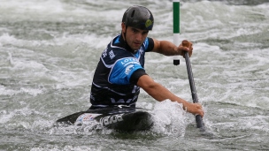 ICF Canoe Slalom World Cup Pau France Miquel Trave