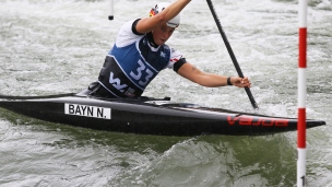 ICF Canoe Slalom World Cup Pau France Nele Bayn