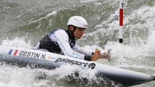 ICF Canoe Slalom World Cup Pau France Nicolas Gestin