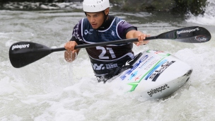 ICF Canoe Slalom World Cup Pau France Niko Testen