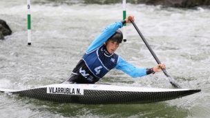 ICF Canoe Slalom World Cup Pau France Nuria Vilarrubla