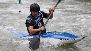 ICF Canoe Slalom World Cup Pau France Ondrej Tunka