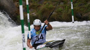 2021 ICF Canoe Kayak Slalom World Cup La Seu D&#039;urgell Spain Pau Echaniz
