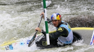 2021 ICF Canoe Kayak Slalom World Cup La Seu D&#039;urgell Spain Peter Kazuer